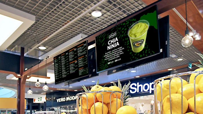 Example digital signage solution